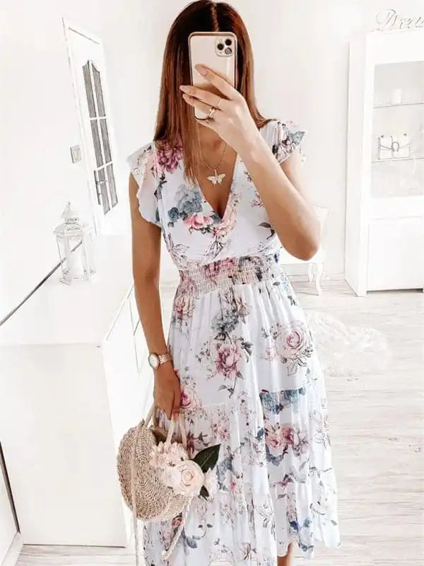 Shop Discounted floral dress - AE&GStor