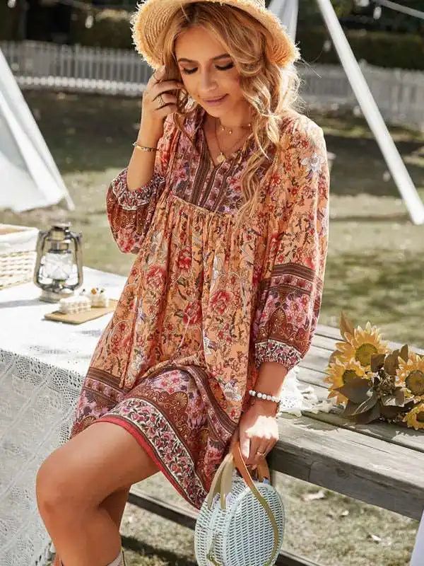 Bohemian Dress , Elegant Everyday Dress | Buy online | AE&GStor