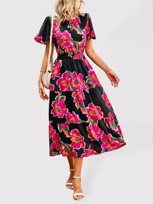 Shop Discounted Casual Floral Dress - AE&GStor