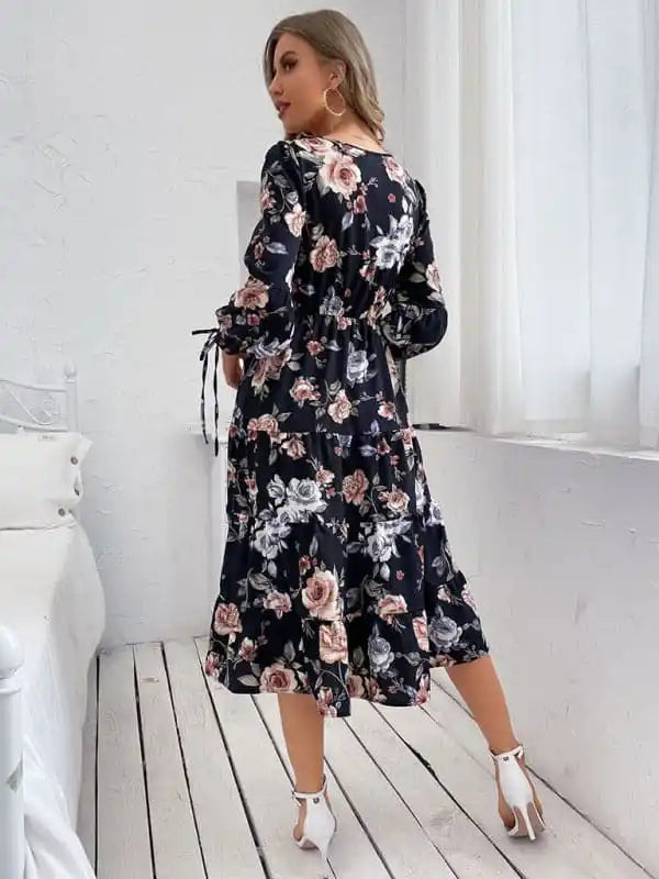 Shop Discounted Casual Floral Dress - AE&GStor