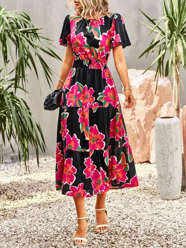 Shop Discounted Casual Floral Dress - AE&GStor