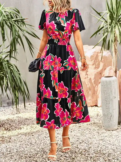 Shop Discounted Casual Floral Dress - AE&GStor