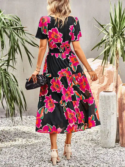 Shop Discounted Casual Floral Dress - AE&GStor