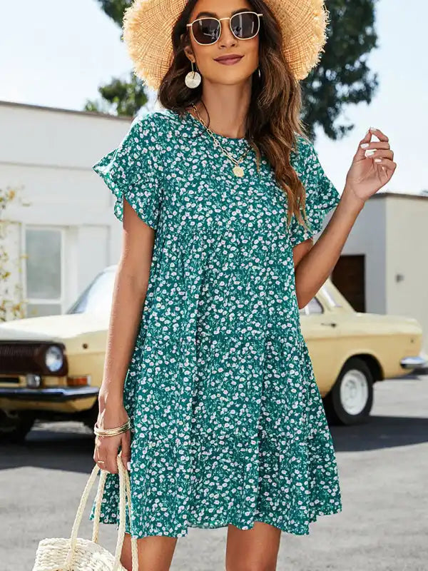 Shop Discounted Casual Floral Dress - AE&GStor