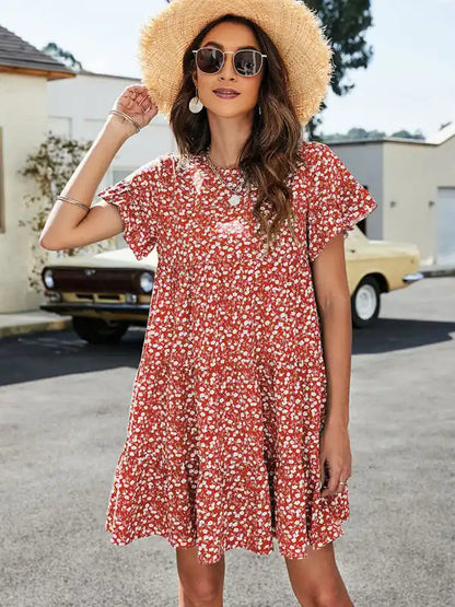 Shop Discounted Casual Floral Dress - AE&GStor