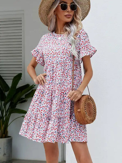 Shop Discounted Casual Floral Dress - AE&GStor