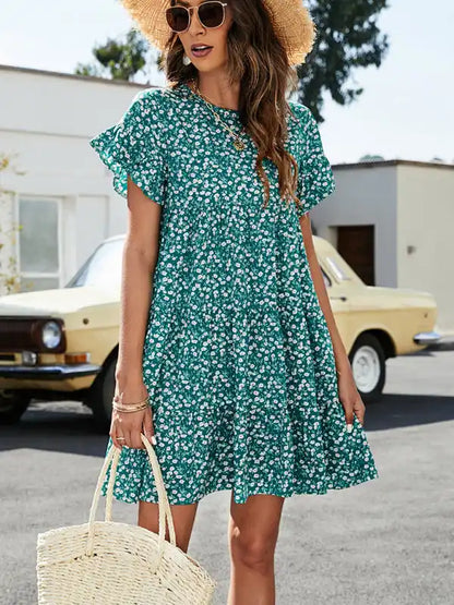 Shop Discounted Casual Floral Dress - AE&GStor