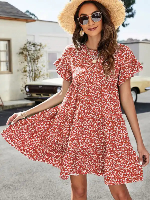 Shop Discounted Casual Floral Dress - AE&GStor