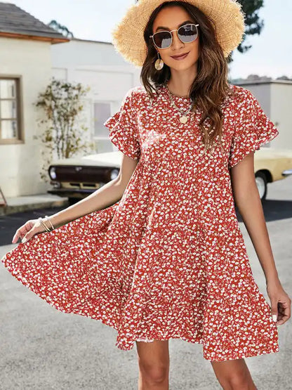 Shop Discounted Casual Floral Dress - AE&GStor