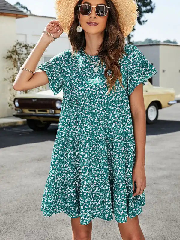 Shop Discounted Casual Floral Dress - AE&GStor