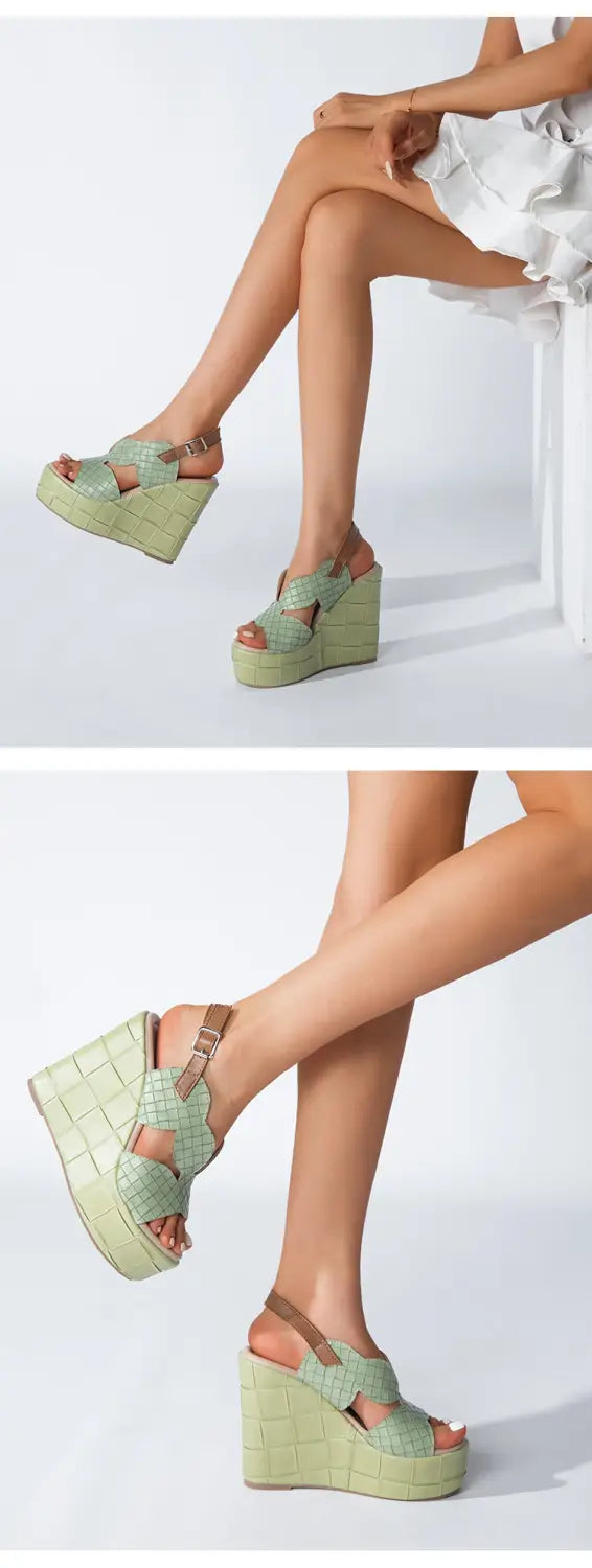 Wedge Heel Sandals Women’s Summer New Thick Sole High