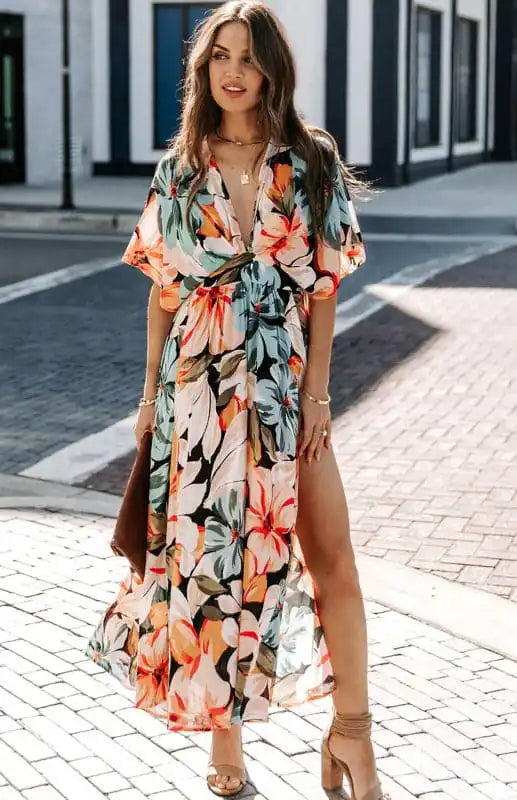 Shop Discounted Floral Dress - AE&GStor