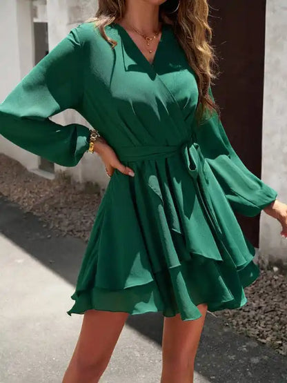 Shop Discounted Elegant Long-Sleeved Dresses - AE&GStor