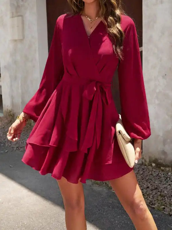 Shop Discounted Elegant Long-Sleeved Dresses - AE&GStor