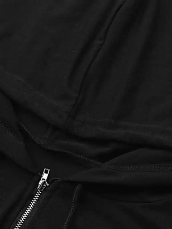 Hooded Zip Loose Casual Cargo Jumpsuit | AE&GStor