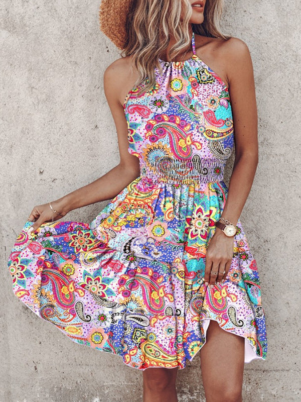 Shop Discounted Elegant Floral Summer Dress - AE&GStor