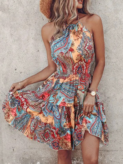 Shop Discounted Elegant Floral Summer Dress - AE&GStor