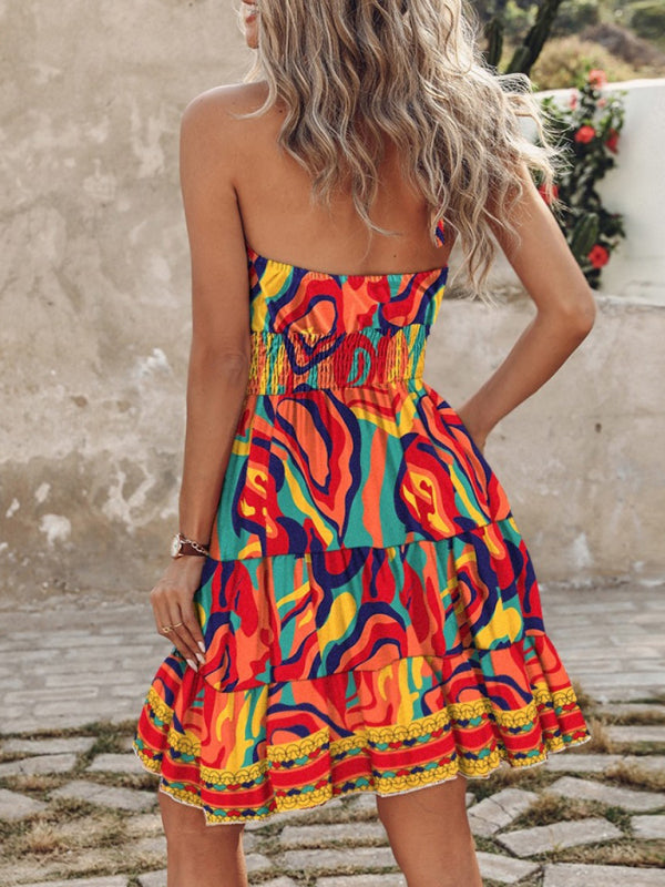 Shop Discounted Elegant Floral Summer Dress - AE&GStor