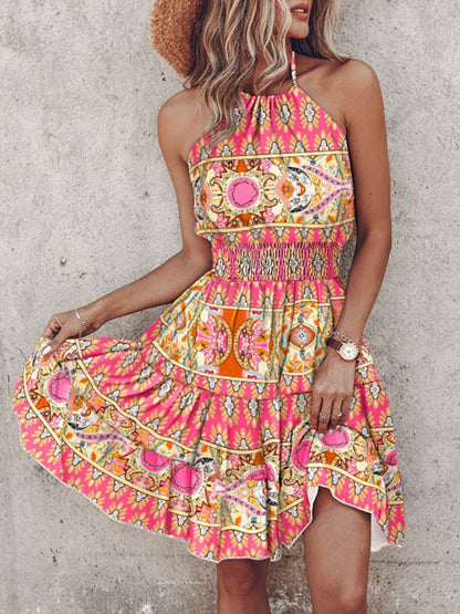 Shop Discounted Elegant Floral Summer Dress - AE&GStor