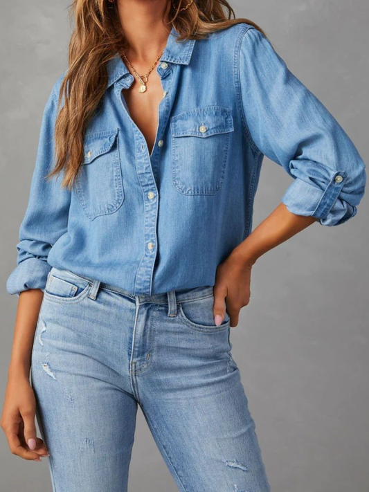 Shop Discounted Women's Denim Shirts - AE&GStor