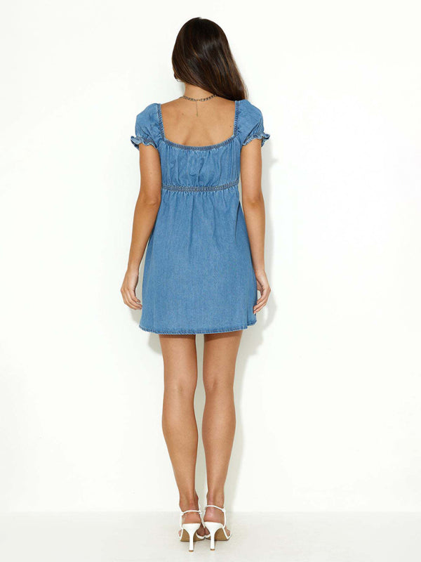 Shop Discounted Denim Dresses - AE&GStor