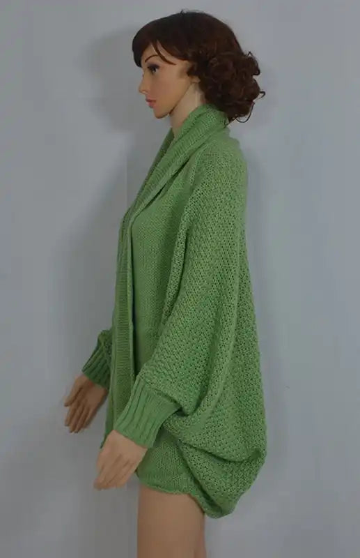 Knitted Bat Sleeve Cardigan Sweater | AE&GStor