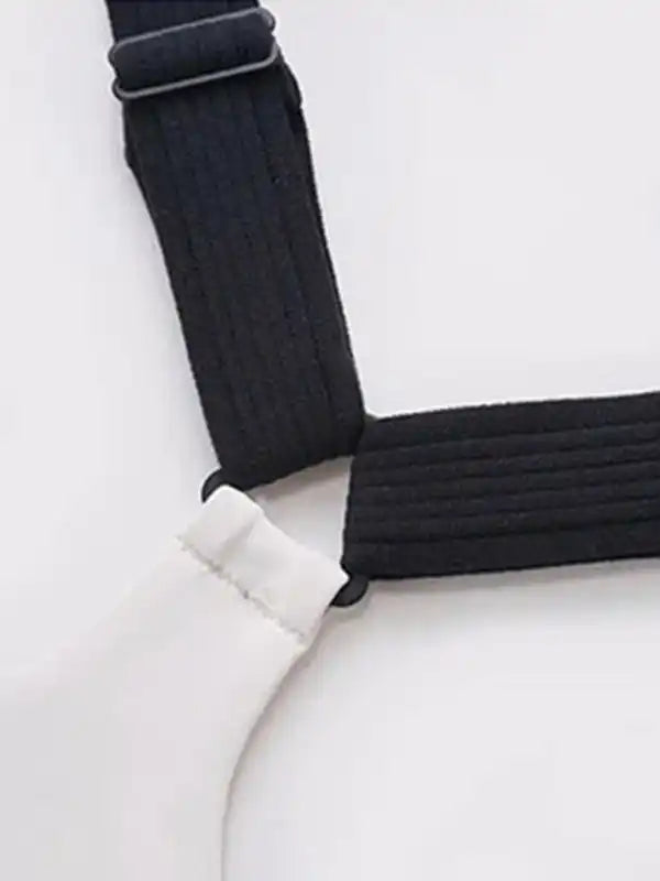 New adjustable shoulder strap sports bra fitness shockproof comprehensive training sports suit | AE&GStor
