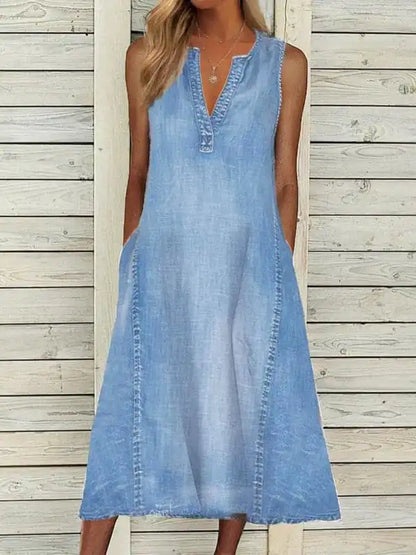 Denim Dresses , Denim Long Dress | Buy online | AE&GStor