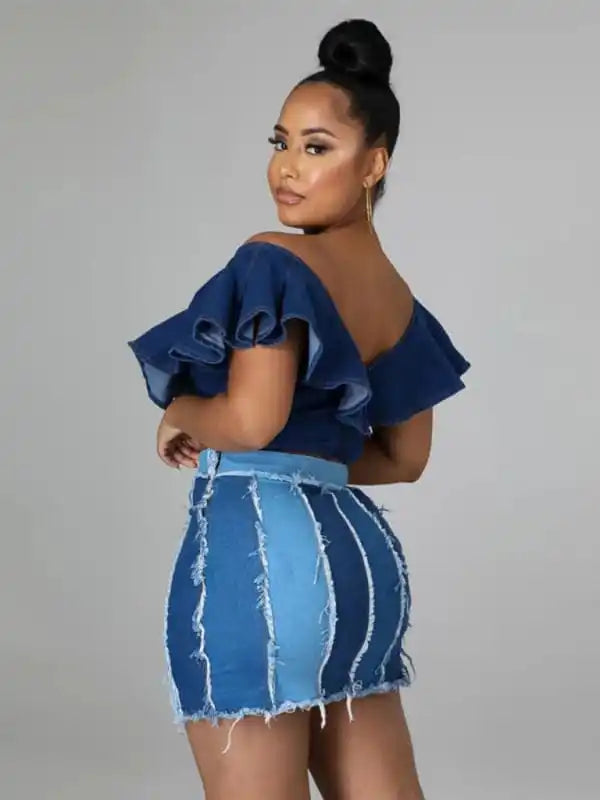 Shop Discounted Sexy Denim Skirt - AE&GStor