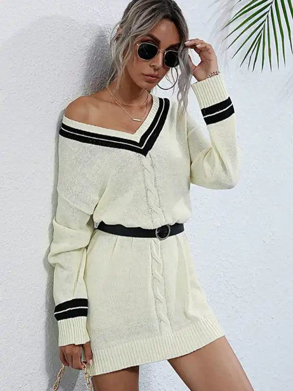 Shop Discounted Knitted Sweater Dress - AE&GStor