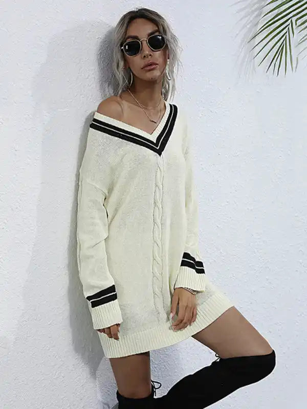 Shop Discounted Knitted Sweater Dress - AE&GStor