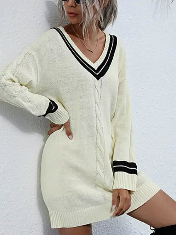 Shop Discounted Knitted Sweater Dress - AE&GStor