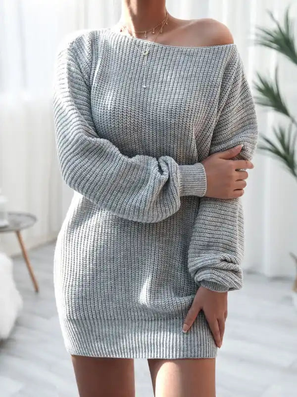 Shop Discounted Knitted Sweater Dress - AE&GStor