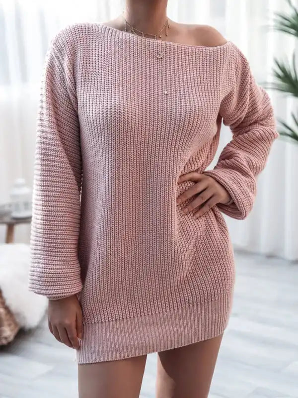 Shop Discounted Knitted Sweater Dress - AE&GStor