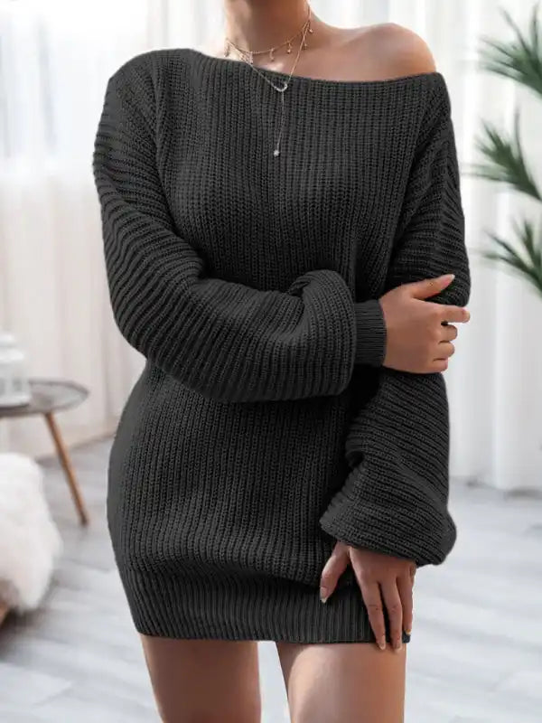 Shop Discounted Knitted Sweater Dress - AE&GStor