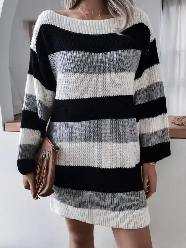 Shop Discounted Knitted Sweater Dress - AE&GStor