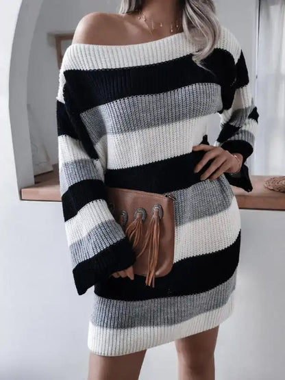 Shop Discounted Knitted Sweater Dress - AE&GStor