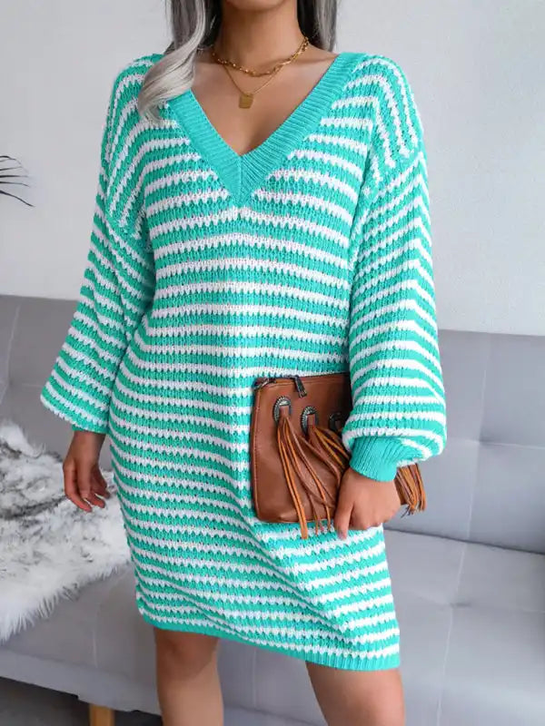 Shop Discounted Knitted Sweater Dress - AE&GStor