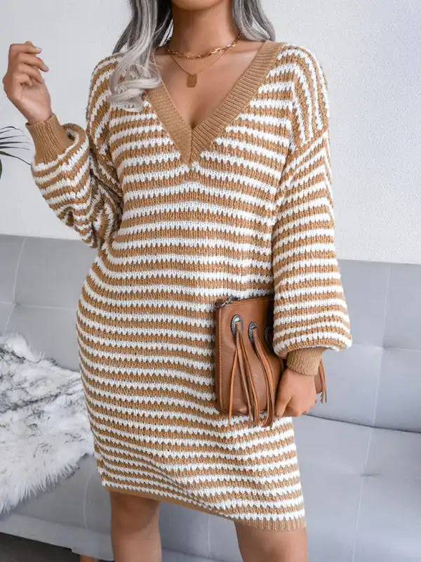 Shop Discounted Knitted Sweater Dress - AE&GStor